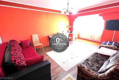 Apartament cu 3 camere, etaj 4, mobilat, VASLUI zona CENTRU - BIG; - 5