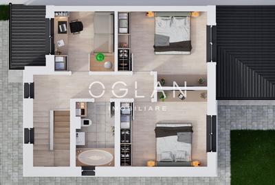 NOU! DUPLEX 102mp, 4 camere -perfect pentru o familie - Sura Mica - 7