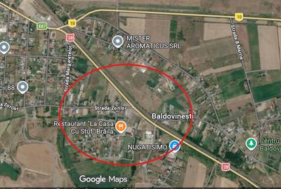 La 5km de Braila Teren intravilan 1080mp cu 97m deschidere toate utilitatile - 2