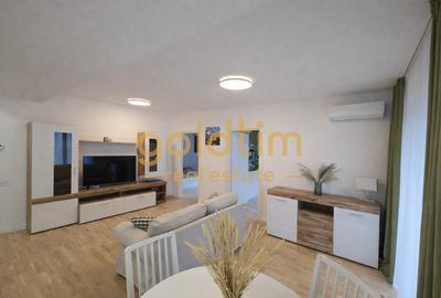 Apartament cu 3 camere semidecomandat, mobilat în Domenii
