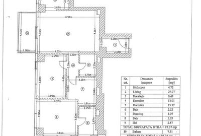 Apartament de inchiriat cu 3 camere One Mircea Eliade - 3