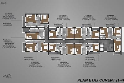 Apartament cu 3 camere decomandat în Berceni