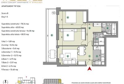 Direct Dezvoltator - "The Level Apartments 3" - Baneasa - 3 Camere - 6