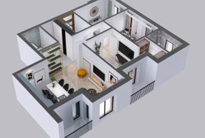 Apartamente de 4 camere, ansamblu exclusivist, zona Oncos, Floresti - 3