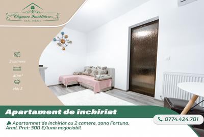 Apartamnet de inchiriat cu 2 camere, zona Fortuna, Arad - 1