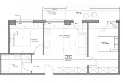 Apartament 3 camere finisat modern  Iulius Mall Cluj-Napoca - 3
