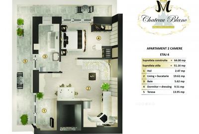 Apartamente cu finisaje premium de 2, 3 si 4 camere in bloc nou - 15