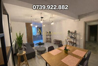 Apartament cu 3 camere decomandat, mobilat în Central