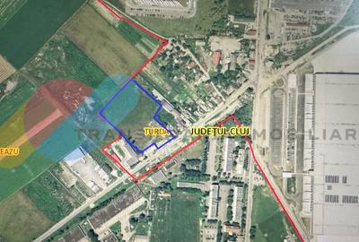 Teren intravilan 17.051 mp, Turda cu acces facil la autostrada - 1