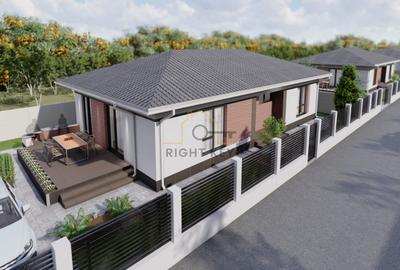 Nou! Casa parter 4 cam, 100mpu, 400mpt, toate utilitatile, placa! - 1