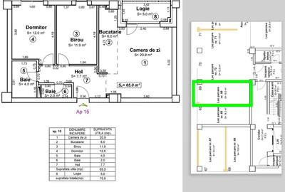 Apartament 3 camere - parcare subterana - zona Centrala - 16