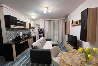 Apartament cu 2 camere semidecomandat, mobilat în Chiajna
