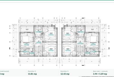 Vilă individuală P+1E  la pădurea Rosu · Curte proprie · Chiajna, Ilfov - 2
