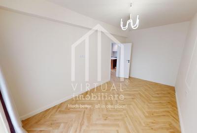 Ap. cu 3 camere-etaj intermediar, mobilat partial -75mp utili + terasa - 8