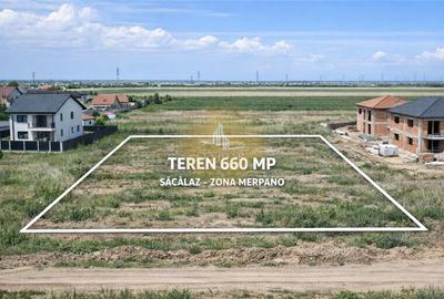 Teren Construcții intravilan de 660 mp, în Săcălaz