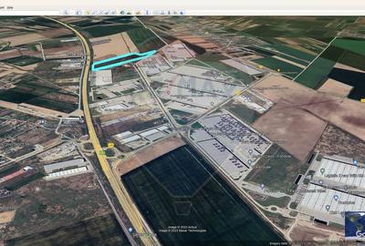 Teren 9.3 ha, Bolintin-Deal / Autostrada A1,  km 23 - 3