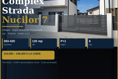 Casa de vanzare Chiajna Promenada 264-420mp teren - 1
