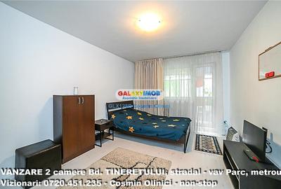 Vanzare 2 camere Bd. Tineretului - stradal - vav Parc - metrou - 50mp - 1