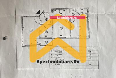 Apartament cu 3 camere decomandat, mobilat în Chișinau