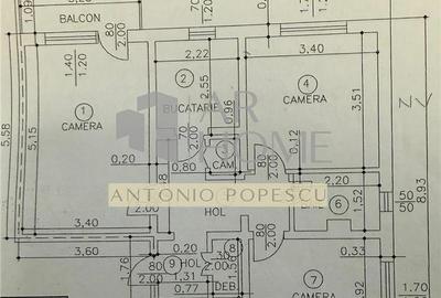 Apartament 3 camere, renovat, in Ploiesti, zona Republicii. - 12