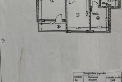 APARTAMENT 2 CAMERE 7/10 BL 1985 55MP  3 MINUTE METROU PARC MOBILAT - 8