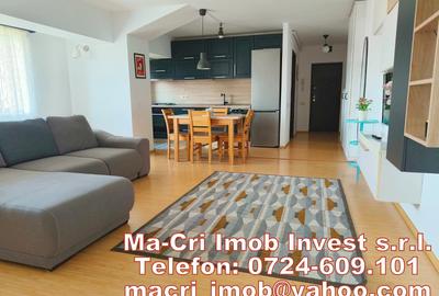 Apartament cu 2 camere semidecomandat, mobilat în Voluntari