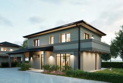 Casă individuală pasivă nZEB de vânzare în Florești, ansamblu exclusivisT - 4