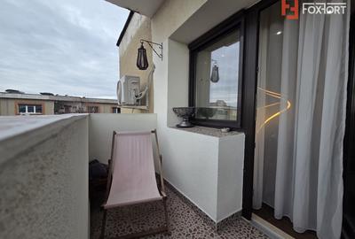Garsoniera moderna cu balcon de vanzare 32 mp utili | Banu maracine Arad - 7