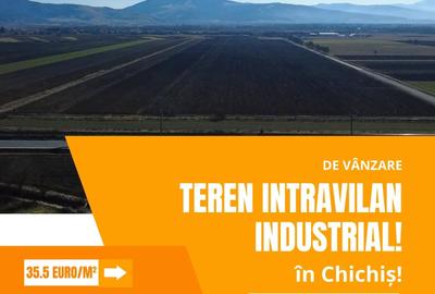 Teren intravilan industrial de vânzare în Chichiș!