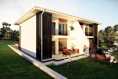 Locuință cu 4 camere/2 băi, 115 MPU, arhitectură modernă - 4
