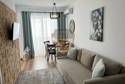 Garsonieră ICIL 40 mp, bloc nou, complet mobilat, centrala gaze, A/C, etaj 4/5 - 4