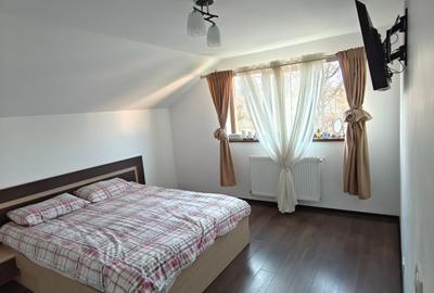 Casă P+M cu placă de beton, teren 450 mp, curte amenajată – Giurgiu, Str. Negru - 13