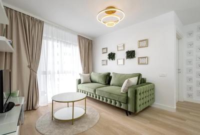 Apartament cu 2 camere decomandat, mobilat în Herăstrău