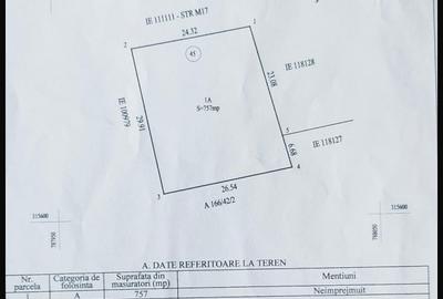 Teren 757 mp Mamaia Sat Str M17 - 1