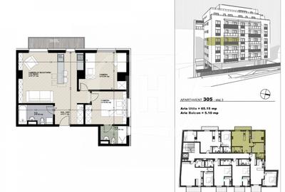 Apartament 3 camere, Iulius Mall-Gheorgheni - 3
