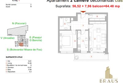 Centrul orașului, finisaje de top, confort total – Braus Residence - 2