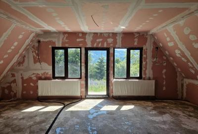 Casă Cabană A Frame la Munte de Vanzare 110 mp – Teren 1000 mp – Podul Dâmbovițe - 4