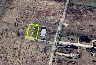 Teren construcție casă P+E+M – 528 mp, Peris, Ilfov, acces rapid DN1 - 1