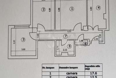 3 camere, et 7/10, 73mp, bloc 1979-Lujerului - 10
