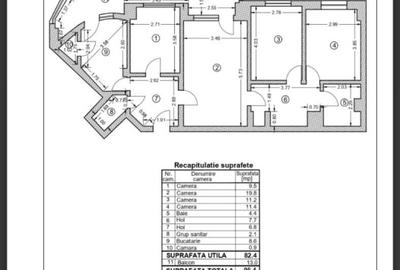 Apartament 4 camere in curs de renovare totala Ion Mihalache - 1