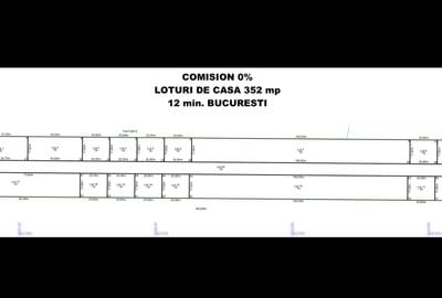 Teren Construcții intravilan de 352 mp, în Bălăceanca