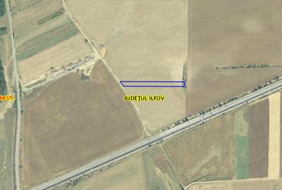 Teren Intravilan Branesti 4500mp Acces Asfalt si A2-deschidere 22ml - 2