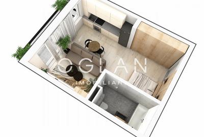 Studio modern cu balcon, comision 0% - 3