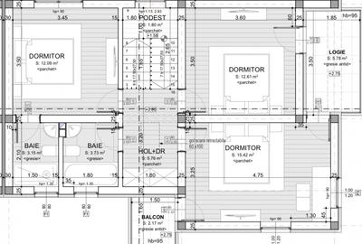 0% comision – Duplex in zona centrala , compartimentare optimă, Floresti - 12