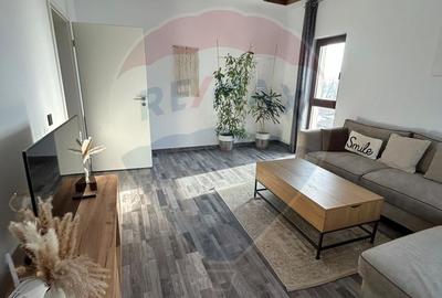 Apartament cu 2 camere decomandat, mobilat în Sânpetru