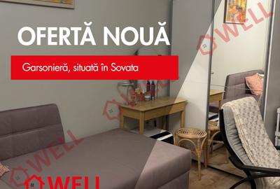 DE VÂNZARE GARSONIERĂ SITUATĂ ÎN SOVATA - 1