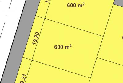 Teren Construcții intravilan de 600 mp, în Moșnița Nouă