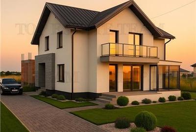 Vila premium 4 camere cu garaj in Ciorogarla (posibilitate rate) - 4