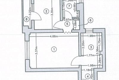 Apartament 2 camere renovat, mobilat complet, Piața Victoriei - 13