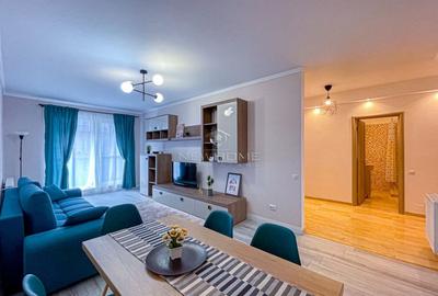 Apartament cu 2 camere semidecomandat, mobilat în Florești